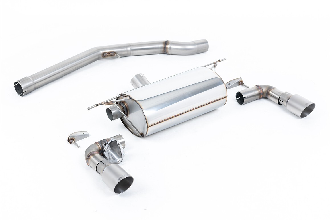 Milltek Non-Res Cat Back Exhaust Titanium for BMW M140i F20 F21 GPF