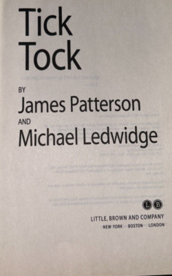 Tick Tock by James Patterson (fc203-3/b0215)