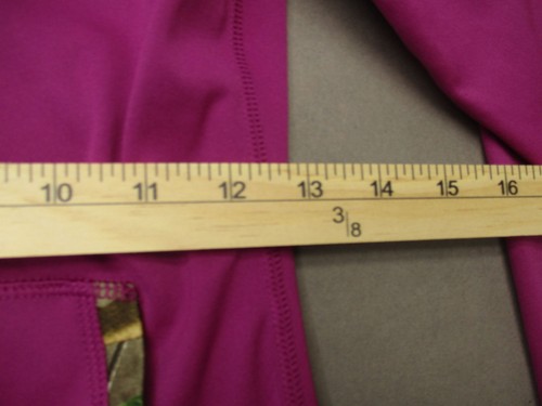 Carharrt Size M (10) Girls Fuchsia Front Pocket Fitted Athletic Hoodie 1RE23 - Picture 7 of 12