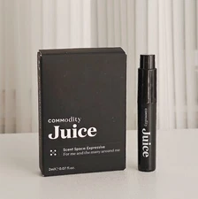 COMMODITY JUICE Scent Space EXPRESSIVE Sample 0.07 oz/2 ml SPRAY Travel New