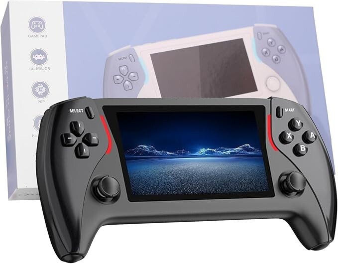 Handheld retro gaming console 4.3-inch IPS screen, preload 6000+ classic games