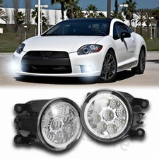 LED DRL Daytime Running Lights Bumper Fog Lamp For Mitsubishi Eclipse 2006-2012