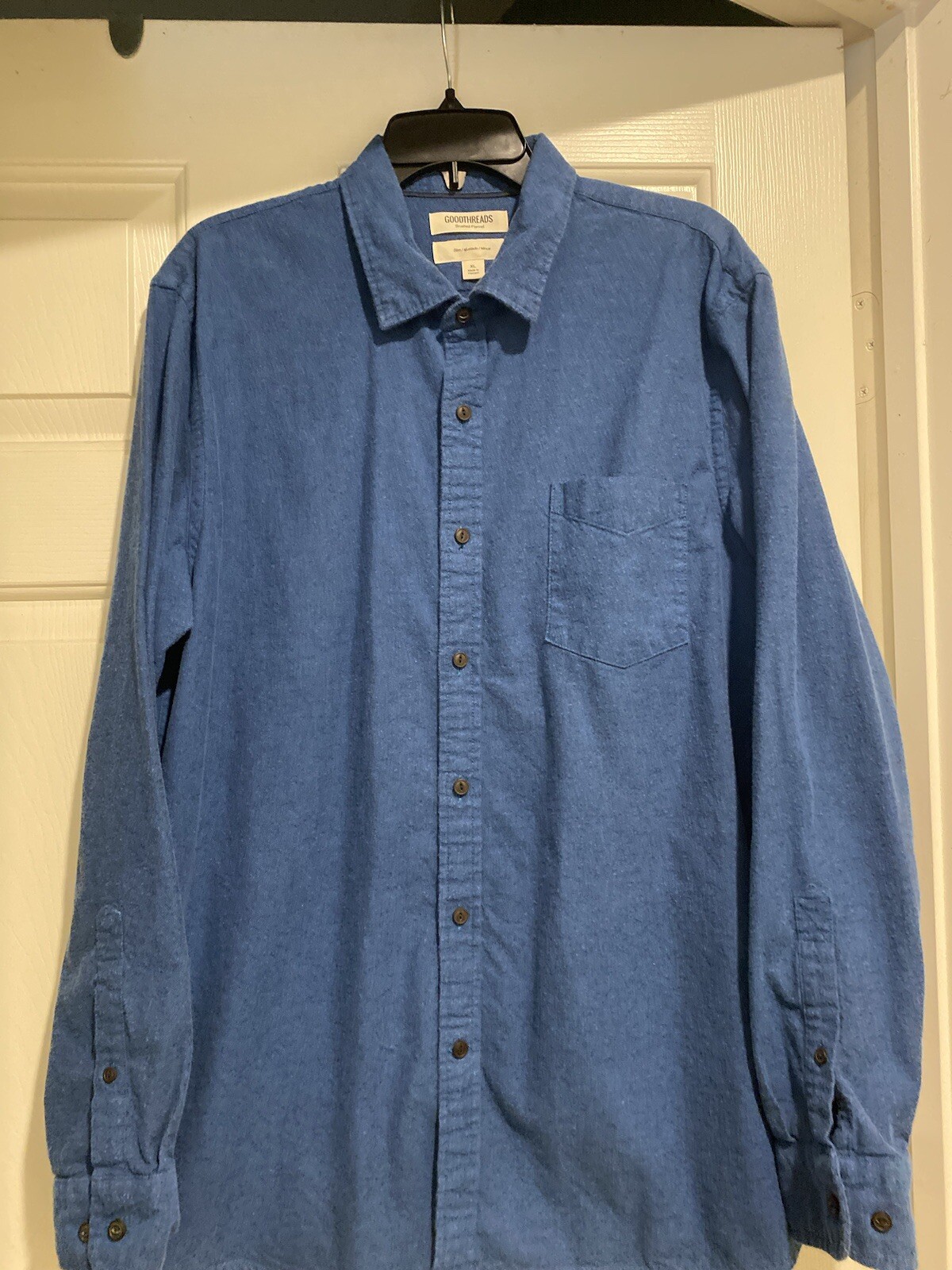 Goodthreads Brushed Flannel Button Down Shirt Men… - image 2