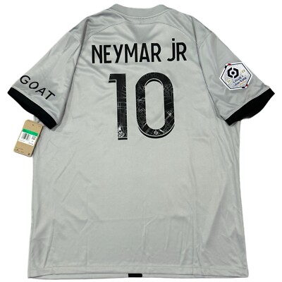 2022/23 PSG Away Jersey #10 Neymar Jr. XL Jordan Paris Saint
