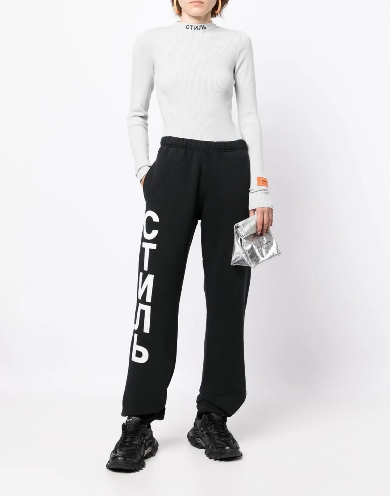 СПОРТИВНЫЕ БРЮКИ-ДЖОГГЕРЫ HERON PRESTON NF CTNMB PANTALONI DONNA HWCH003C99JER0021001