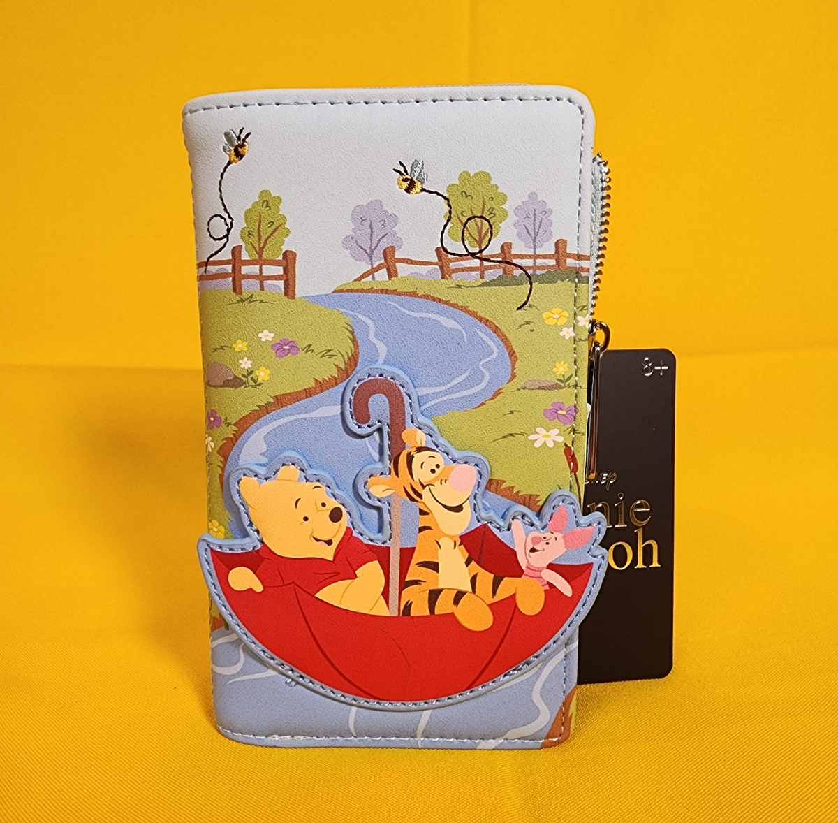 Loungefly Disney Winnie the Pooh & Friends Rainy Daisy Umbrella Backpack +Wallet Loungefly Disney Winnie the Pooh & Friends Rainy Day  main image 4