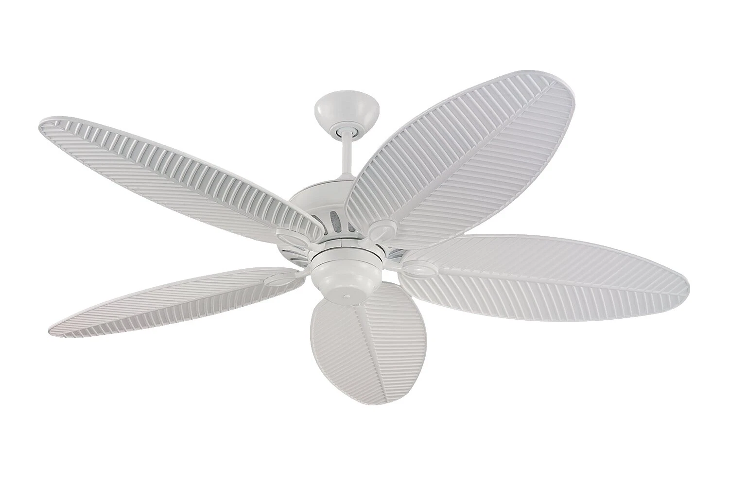 White Ceiling Fans without Light