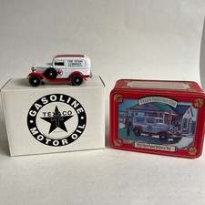 Vintage Ertl 1932 Ford Panel Delivery Van Die-Cast Truck Texaco w/ TIN 
