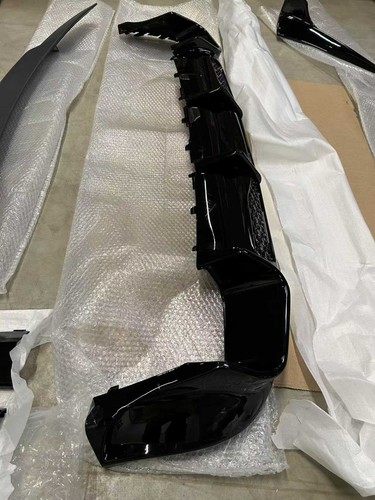 Gebraucht Front Spoiler Heckdiffusor Für Mercedes S-Klass W223 Bodykit Schwarz - Bild 3 von 3