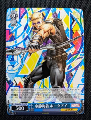 Weiss Schwarz Marvel Avengers Japanese Hawkeye MAR/S89-T16 TD - Picture 1 of 1