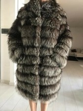 Pelliccia in Volpe Argentata Taglia 44/46