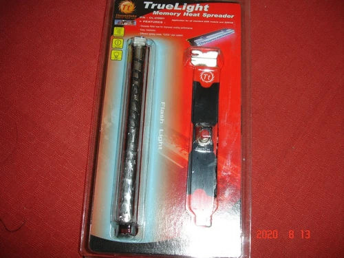 PC RAM memory heatspreader cooler with led lights!THERMALTAKE TRUE LIGHT,rare