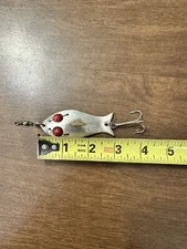 Vintage 3” Red Eye Wiggler Spoon Fishing Lure