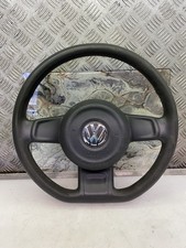 2012 VOLKSWAGEN UP MK1 3 DOOR HATCHBACK STEERING WHEEL BLACK 1S0419091