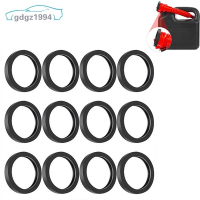 #ad #ad 12*Gas Can Spout Gaskets Rubber Ring Can Gaskets Fuel Washer Seals Sealing Rings $11.39