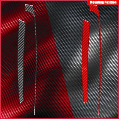 Genuine Carbon Fiber Passenger Dashboard Trim For Chevrolet 2020-24 Corvette C8