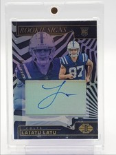 LAIATU LATU 2024 ILLUSIONS ROOKIE SIGNS AUTOGRAPH RC AUTO /240 Q0933