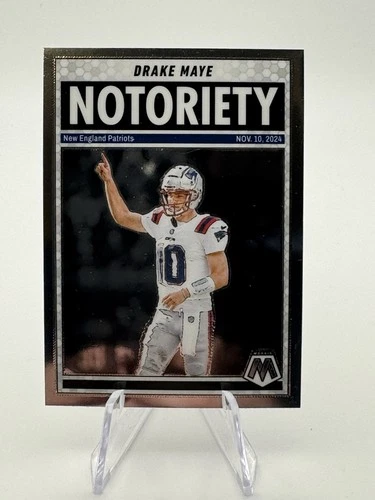 2025 Panini Mosaic - Notoriety Drake Maye #3