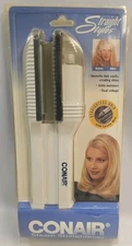 Vintage 1998 CONAIR Straight Styles Corded Hair Steam Straightener SS6LCS NEW