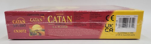 NEW & SEALED! Settlers of Catan 5-6 Player Extension Trade Build Klaus Teuber  - Picture 3 of 7