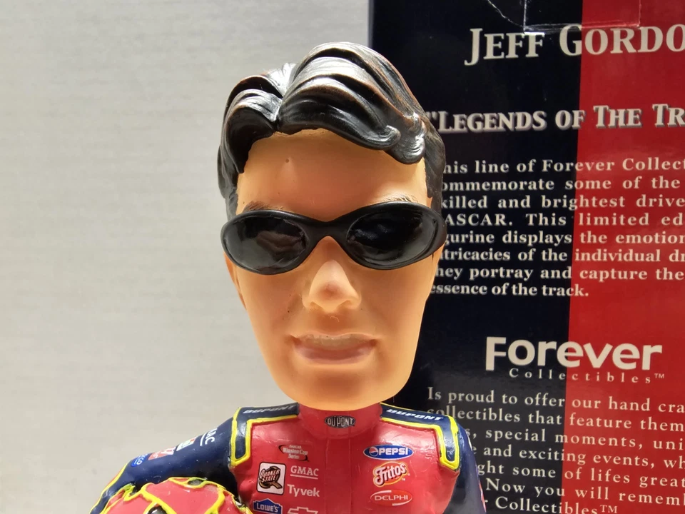 Jeff Gordon NASCAR 2001 Forever Collectibles FOCO #'d Bobblehead Nuevo en caja Foto 2 de 4
