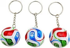 3PC 2026 World Cup 3D Soccer Ball Keychain Mini Football Pendant Adidas Gift