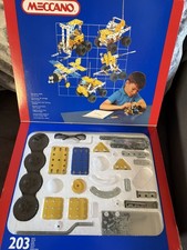 Vintage 1970s Meccano Set 1 - with fasteners and boxed and instructions