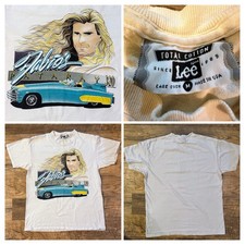 Vintage Lee Single Stitch Made In USA 90s Y2K Fabio’s Pataray 320 Classic Car A+