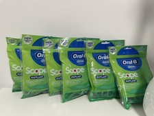 Oral B Glide Floss Picks 75 Count / Scope Outlast Flavor Dental Care Pack 6