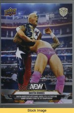 2025 Upper Deck AEW Match Dated Moments All In: Texas Dustin Rhodes READ 1a1v