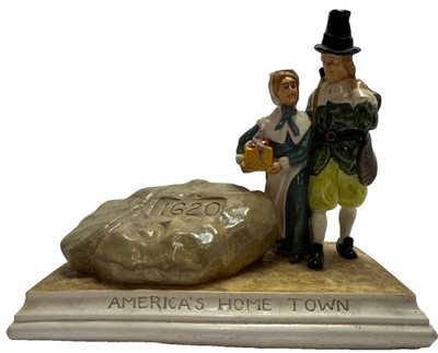 Sebastian Miniature SML-576 America's Hometown - Thanksgiving Plymouth Rock