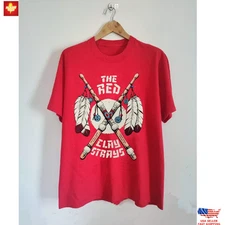 Trending The Red Clay Strays Tour 2025 Red Cotton Tee Shirt Full Size S-5XL