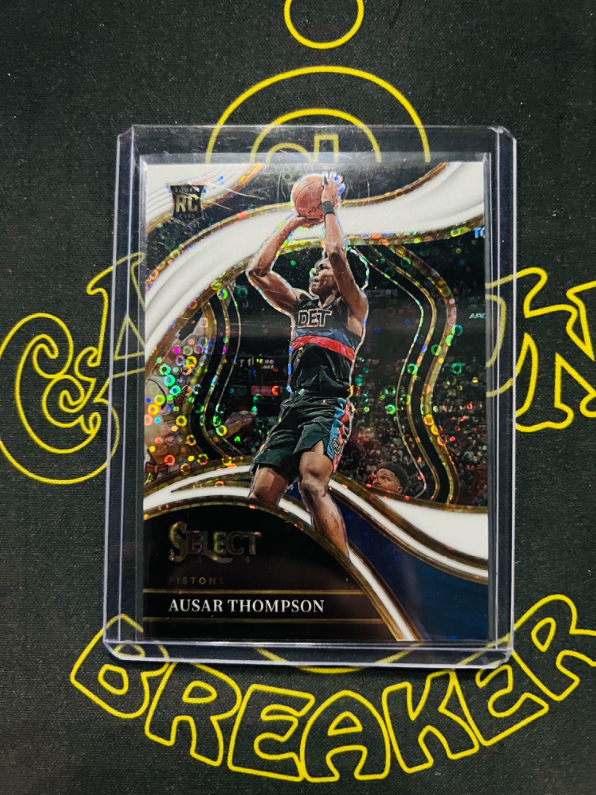 2023-24 PANINI SELECT - AUSAR THOMPSON - WHITE SPARKLE - 22/75 - #284