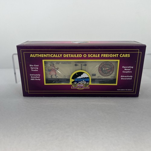MTH Premier 20-94331 Heinz Girl In Pink 36’ Wood Reefer O Gauge #5705 New - Picture 12 of 15