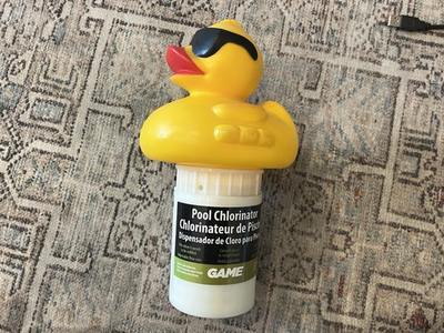 #ad 2014 GAME Duck Derby Floating Pool Chlorinator Jacuzzi Chemical Dispenser 13” $33.33