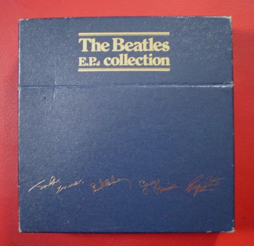 The Beatles   EP BOX COLLECTION/  BOX ONLY NO RECORDS  VERY GOOD CONDITION FAB 4