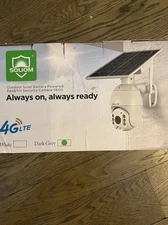  SOLIOM S600 4G LTE Cellular Solar Security Camera –  Wireless, New in Box