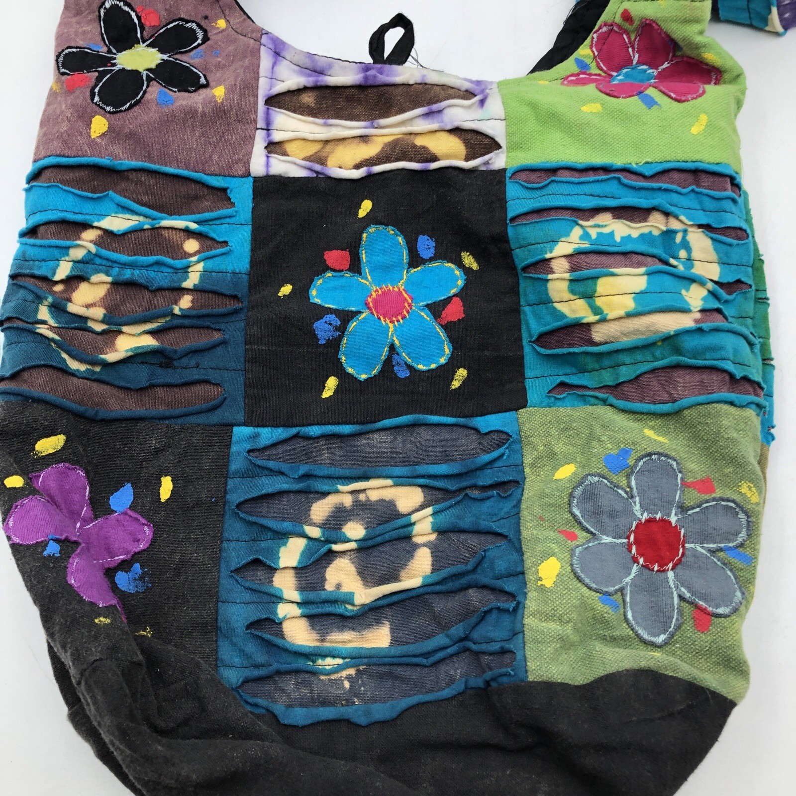 Rising International boho patchwork shoulder bag/… - image 3