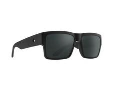 New Authentic SPY Cyrus Sunglass Soft Matte Black Happy Boost Polar Black Mirror