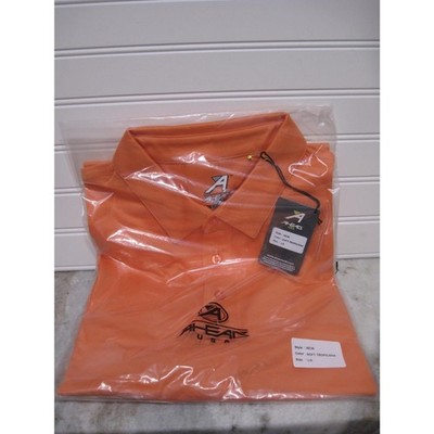 Ahead Performance Mens Golf Polo Soft Tropicana Shirt Size L NWT