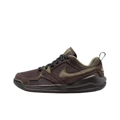 Jordan CMFT Era Low-Top Children's Basketball Shoes Brown HQ0506-200