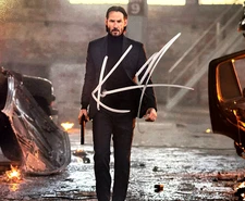Keanu Reeves Signed 8x10" (John Wick) REAL Authentic Original Autograph with COA