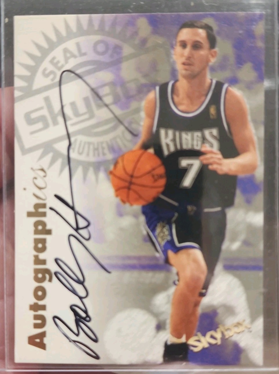 1997-98 Skybox Premium - Autographics Bobby Hurley (AU)