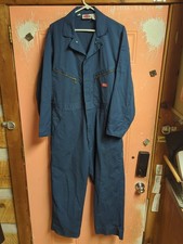 Dickies Mechanic Work Coveralls Size 44 Reg Regular - Navy Blue - Preowned