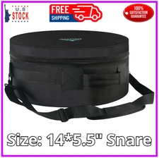 14″ X5.5″ Snare Drum Bag, Snare Drum Cases 15 Mm Thick Padding for Your Drum Pro