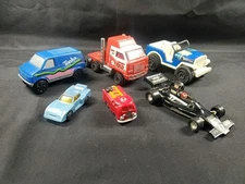 Vtg Tonka Mixed COE Cab Over Engine Truck F1 Race Car Race Jeep Firetruck **
