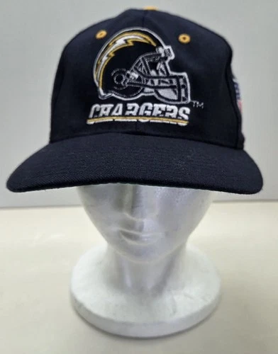 VTG 90s San Diego Chargers Cap/Hat Starter NFL Pro Line Star Fit 6"5/8-7"1/8