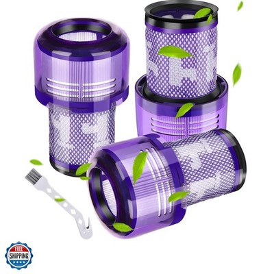 3 Pack V12 Filters for V12 Detect Slim, Detect Slim Animal, Slim+ Cordless Va...