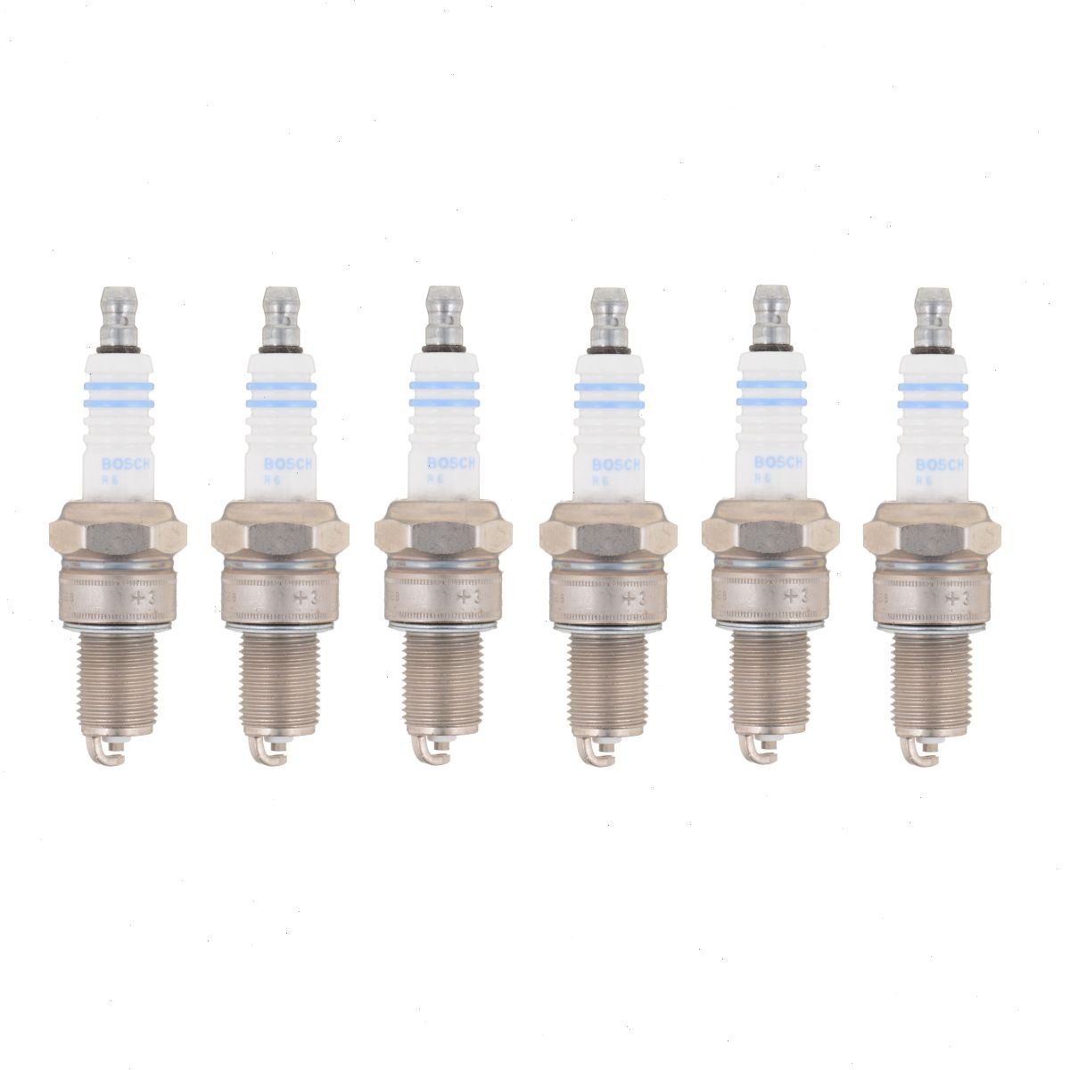 6 pc Bosch Nickel Copper Spark Plugs for 1968-1969 BMW 2800 2.8L L6 Ignition sz