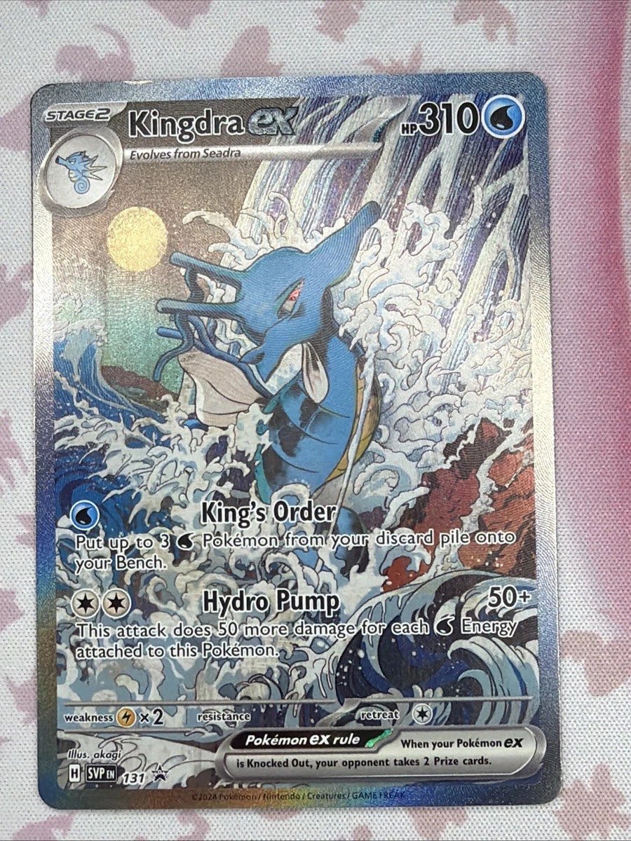 Kingdra ex 131 Sv: Scarlet & Violet Promo Cards for sale | eBay